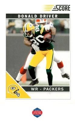 2011 Score #106 Donald Driver - Image 1 of 2
