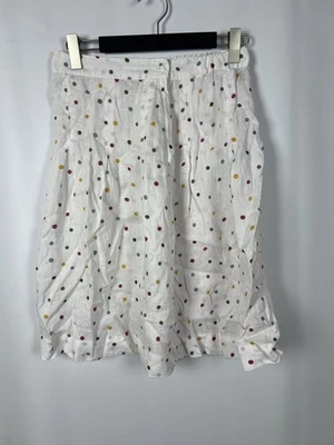 GUDRUN SJODEN White Women's Mini Skirts Size M - Image 1 of 4