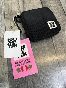 Lucy & Yak Eve Handtasche umlaufender Reißverschluss schwarz Cord neu mit Etikett Live - Bild 1 von 2