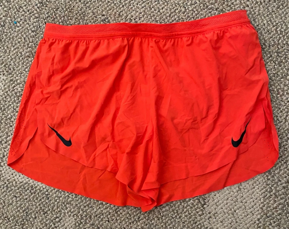 Nike Dri-Fit ADV Brief-Lined 4" Running Shorts Mens Size XL FN3352 Gray