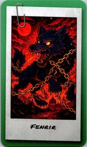 Tarjeta de arte Zendecks FENRIR 2025 Mythology & Legends envío gratuito - Imagen 1 de 1