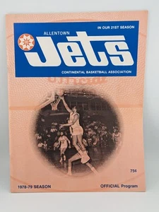 Allentown Jets Baloncesto 1978-79 21ª Temporada Programa Larry Holmes Salute - Imagen 1 de 4