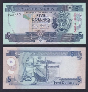 Banknote Solomon Islands 5 Dollars 2006 P.-26 FDS/UNC - Picture 1 of 1