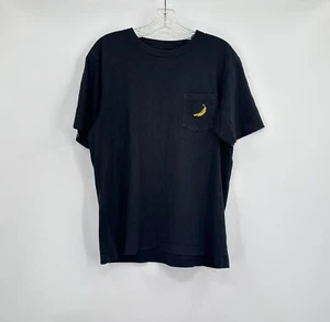 Camiseta Uniqlo x Andy Warhol Para Hombres Gráfico Plátano Negra Crew Manga Corta Talla M - Imagen 1 de 6