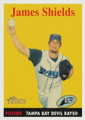 2007 Topps Heritage - James Shields #237 - Image 1 of 2