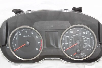 Cuadro de instrumentos velocímetro indicadores de panel 2016 Subaru Impreza 19.005 millas Foto 1 de 4