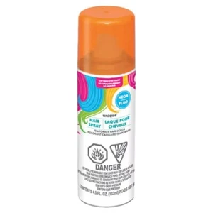 Orange Hair Spray 133ML Temporary Neon Coloured Hairspray Colours Party Styling - Picture 1 of 1