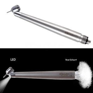 Dental 45° Degree LED Surgical High Speed Handpiece Turbine 4Hole NSK Style - Picture 1 of 24