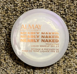 Almay Nearly Naked Touch Pad (Touch-Pad) Liquid Makeup ( NEARLY NEUTRAL ) SPF12. - Picture 1 of 3