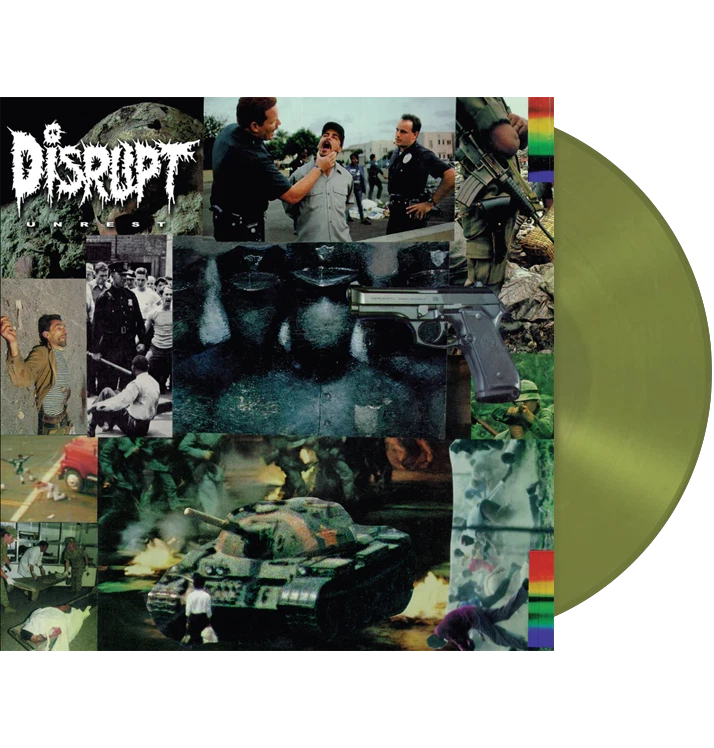 DISRUPT - 'Unrest' LP (Swamp Green) - Image 1 of 1