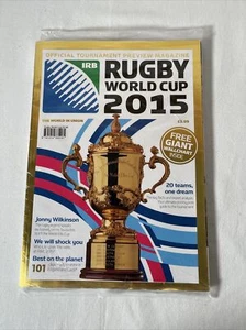 RUGBY WORLD CUP 2015. TOURNAMENT PREVIEW MAGAZINE - STILL SEALED - Picture 1 of 3