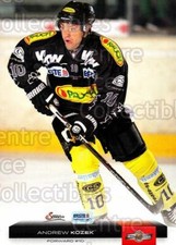 2012-13 Erste Bank Eishockey Liga EBEL #276 Andrew Kozek