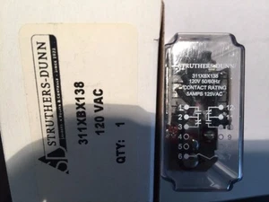 Brand New STRUTHERS-DUNN 311XBX138 Relay 120VAC 5A - Picture 1 of 3