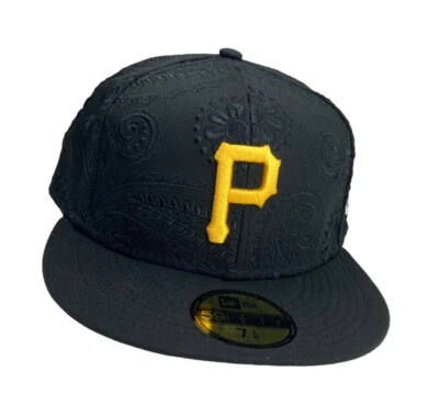 New Era Pittsburgh Pirates MLB Swirl 59fifty fitted cap hat - Image 1 of 4