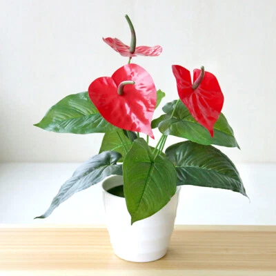 Artificial Faux Plants Tree In Pot Garden Home Indoor Outdoor Office Decor NEW - Image 1 of 4