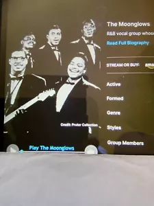 RARE VINYL 45 HARVEY & THE MOONGLOWS DOO WOP 1959 FEATURES MARVIN GAYE - Bild 1 von 8