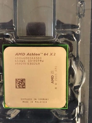 AMD ATHLON 64 X2 AD04600IAA5D0 2.4GHz SOCKET AM2 CPU COD.121 - Immagine 1 di 3
