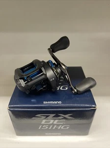 SHIMANO SLX 151 HG DC 7.2:1 MULINELLO BAIT CASTING DIGITAL CONTROL - Photo 1/4