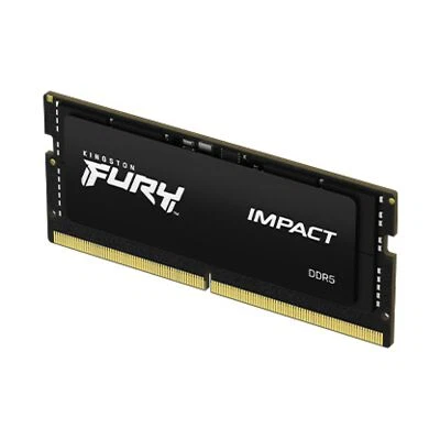 16GB Kingston FURY Impact DDR5 4800MHz CL38 SODIMM Memory Module (1 x 16GB) - Image 1 of 3