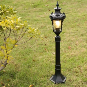 Outdoor Lawn Ligaht Garden Walkway light Yard Pillar Lamps Garden Post Lights - Picture 1 of 8