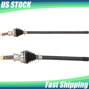 Front Left Right Pair CV Axle CV Joint Shaft For 1999-2004 Land Rover Discovery