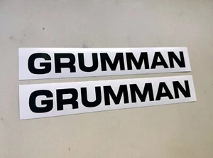 Grumman Boat Decals SET OF 2 Vinyl Decal Stickers - Picture 1 of 3