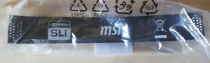 New Genuine MSI K1F-1026014-V03 NVIDIA SLI Bridge Connector Cable Adapter 5.5" - Picture 1 of 3