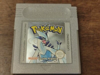 DG CARTUCCIA POKEMON VERSIONE ARGENTO   Nintendo GAME BOY - Immagine 1 di 4
