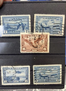 Helpful Stamps * Canada Early Airmail Stamps Lot - Picture 1 of 1