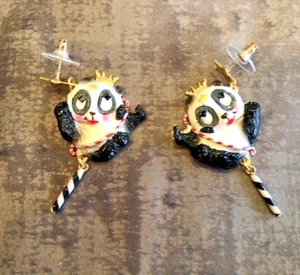 Les Nereides N2 Circus Princess Panda Ohrringe - Bild 1 von 4