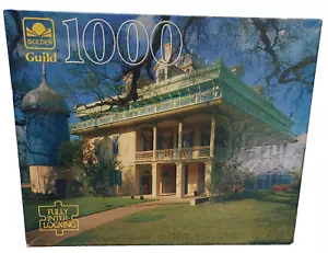 Guild Louisiana Plantation 1000 Piece Jigsaw Puzzle New Sealed box flaws - Picture 1 of 8