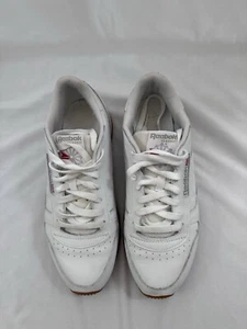 Reebok Herrenschuh Classic Weiß Leder Größe 9,5 - Bild 1 von 10