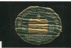 Poster Stamp Label 1927 YORK PA 150th anniversary of York as US Capitol - Picture 1 of 2