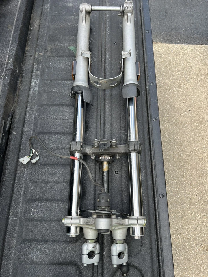 Horquillas delanteras BMW Funduro Showa triple árbol eje e encendido Foto 1 de 4