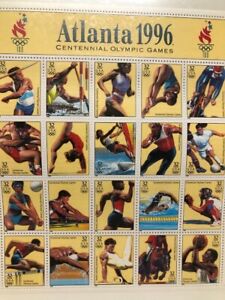US Fleetwood FDC Centennial Olympics Atlanta Post Cards Lot of 20 1996