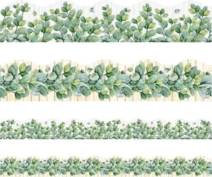 Eucalyptus Bulletin Board Border Die-Cut Classroom Decoration 36ft Per Roll... - Picture 1 of 9