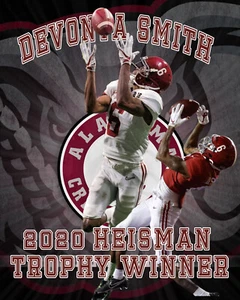 Impresión litográfica Alabama Tide de DeVonta Smith 2021 - Imagen 1 de 1