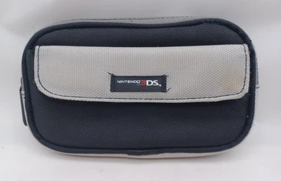 Official Nintendo 3DS Softshell Black and Gray Nylon Carrying Case - Image 1 of 3