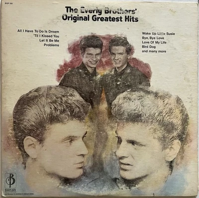 The Everly Brothers Original Greatest Hits Double Vinyl LP - Barnaby BGP 350 - Image 1 of 4