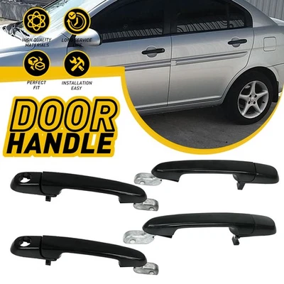 Manija de puerta exterior delantera + trasera para Hyundai Accent 2007 2008 2006-2011 Foto 1 de 4