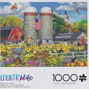 Joelle McIntyre Buffalo Games Puzzle Rock City Farm Neu im Karton - Bild 1 von 1