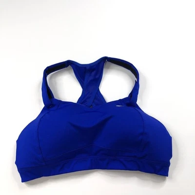 Sujetador deportivo Brooks 36D para mujer 350071 Juno inalámbrico espalda deportiva azul Foto 1 de 4