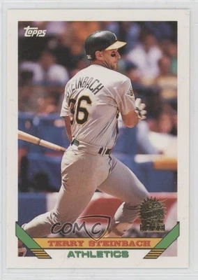 1993 Topps Inaugural Florida Marlins Terry Steinbach #18 - Image 1 of 2
