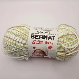 BERNAT Softee filato per bambini piccoli alberi 4,25 oz/310yd nuovo unità singola - Foto 1 di 4