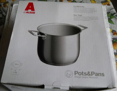 Pentola Alessi serie Pots&Pans diam. 20 sped. gratuita - Immagine 1 di 3
