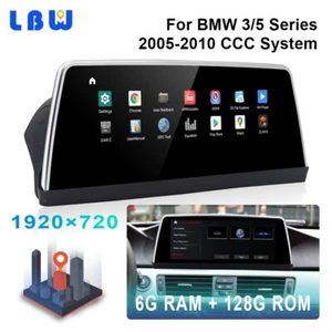 Android 11 Car GPS Multimedia Wireless Carplay 6+128GB For BMW E60 E90 2005+ CCC - Imagen 1 de 12