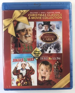 NEW: Christmas Classics 4-Movie Collection DMC Exclusive Blu-ray + DVD + Digital - Picture 1 of 9