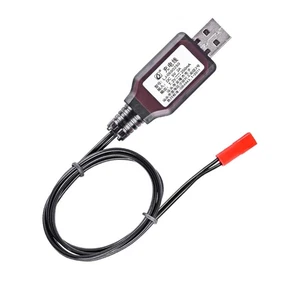 7.2V Charger Wire JST for Robot Remote Controlled Car USB Charger Cord Line - Zdjęcie 1 z 11