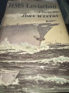John Winton HMS LEVIATHAN 1st Edition 1st Printing - Picture 1 of 8