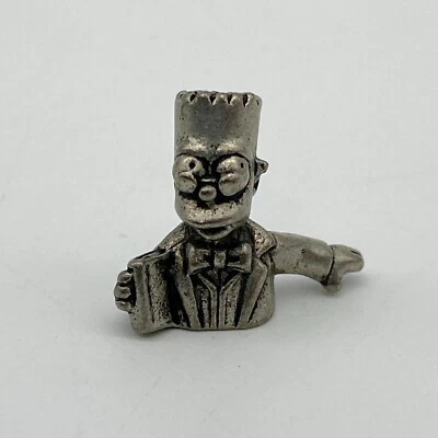 Bart Simpson Token Pewter The Simpsons Clue 2000 Replacement Pieces - Image 1 of 4